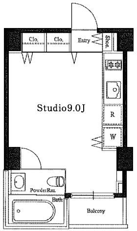 Bタイプ　間取り図