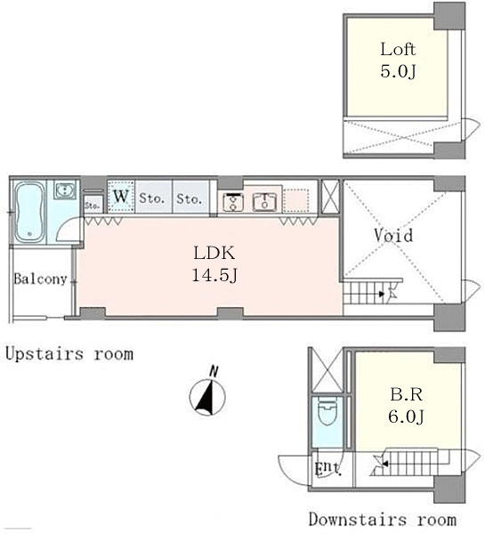 Dタイプ　間取り図