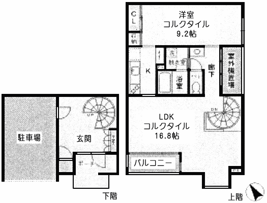 Bタイプ　1LDK+P　75.12ｍ2