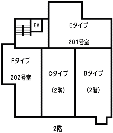 2階平面図