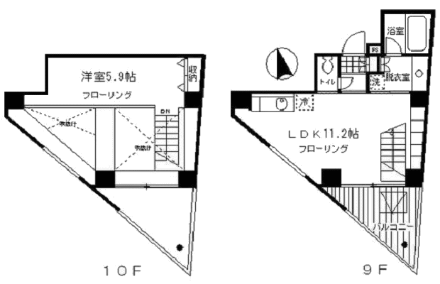 北参道スタイル　902　間取り図