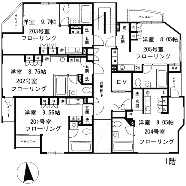 1階　平面図