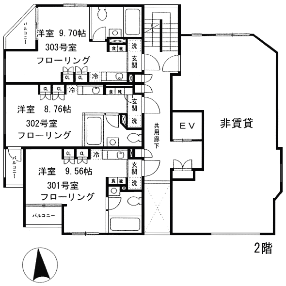 2階　平面図