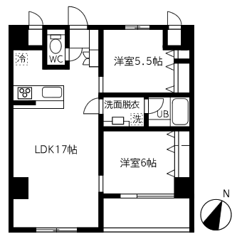 Aタイプ　間取り図