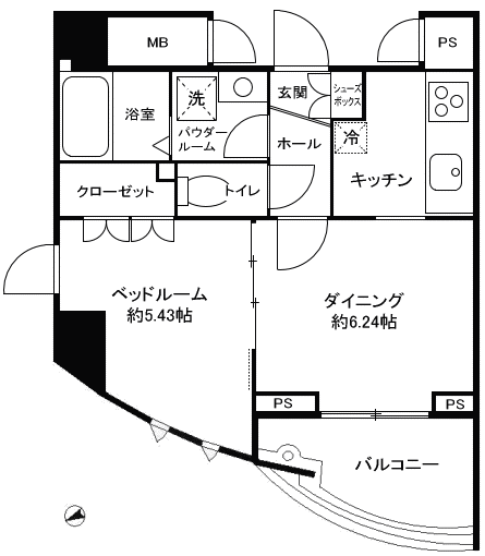 Bタイプ（01号室）