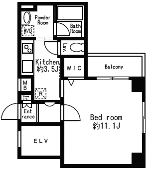 Bタイプ　間取り図