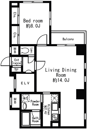 Dタイプ　間取り図