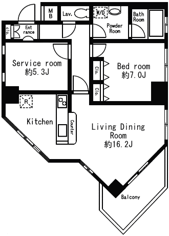 Eタイプ　間取り図