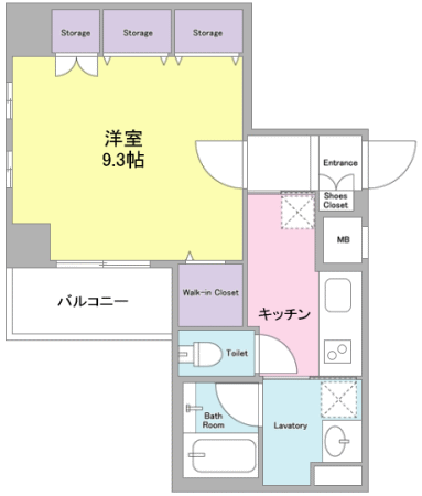 Fタイプ　間取り図