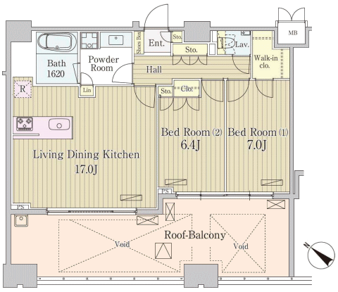 Fタイプ間取り図