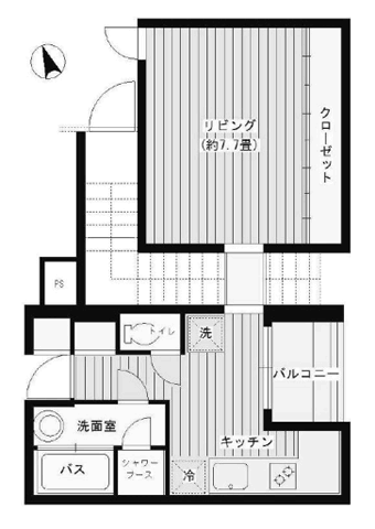 BN号室　間取り図