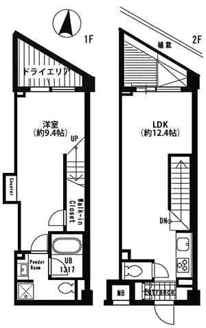 A4タイプ間取り図