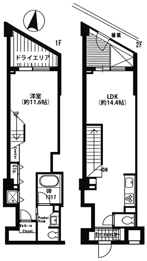 A3タイプ間取り図