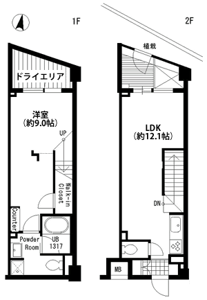 A1’タイプ間取り図