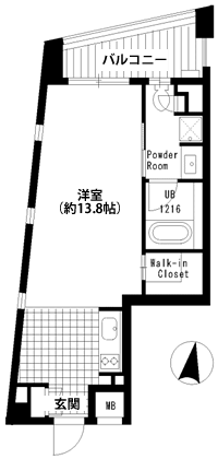 Gタイプ間取り図