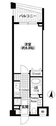 Iタイプ間取り図