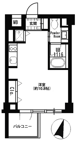 E’タイプ間取り図