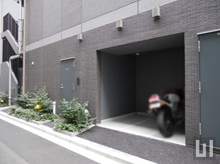 バイク置き場