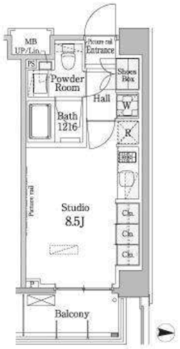 Fタイプ間取り図