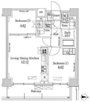 Jタイプ間取り図