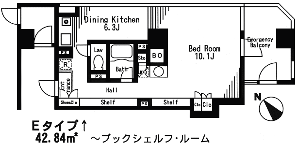 Eタイプ　間取り図