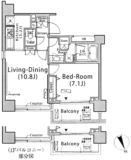 Cタイプ間取り図