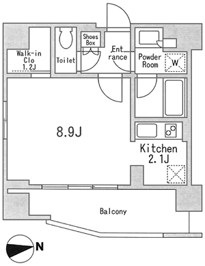 Cタイプ　間取り図