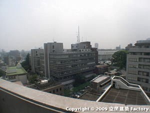 バルコニーからの眺望