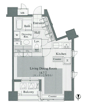 Dタイプ　間取り図