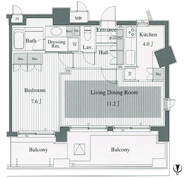 Jタイプ　間取り図