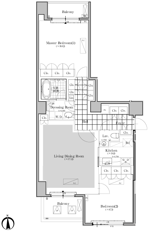 Bタイプ　間取り図