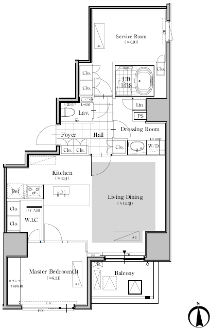 Cタイプ　間取り図