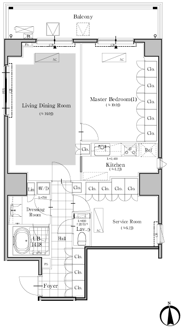 Dタイプ　間取り図