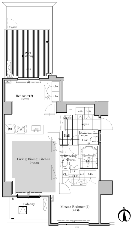 Gタイプ　間取り図