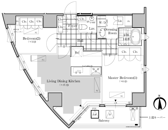 Kタイプ　間取り図