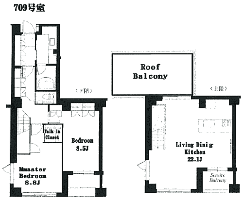 フレンシア外苑西　709