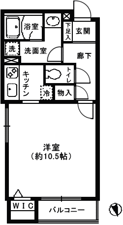 Eタイプ　間取り図