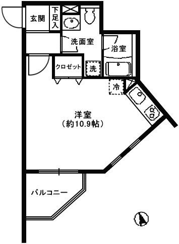 G’タイプ　間取り図