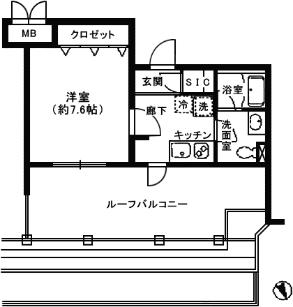 Jタイプ　間取り図