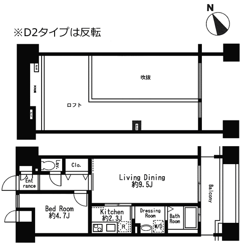 SLDK+ロフト　40.13ｍ2