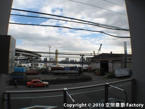 バルコニーからの眺望