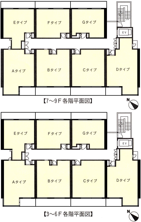 各階平面図