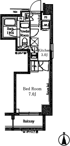 Cタイプ　間取り図