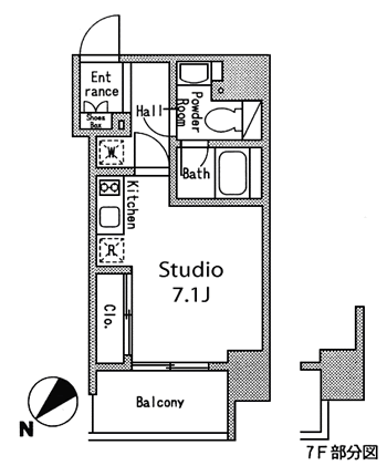 Aタイプ　間取り図