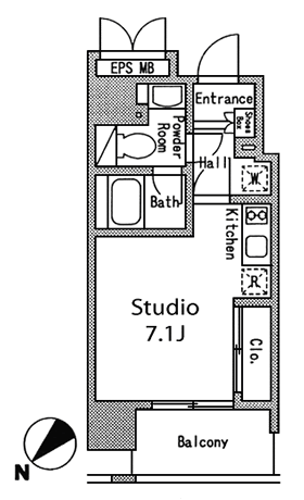 Bタイプ　間取り図