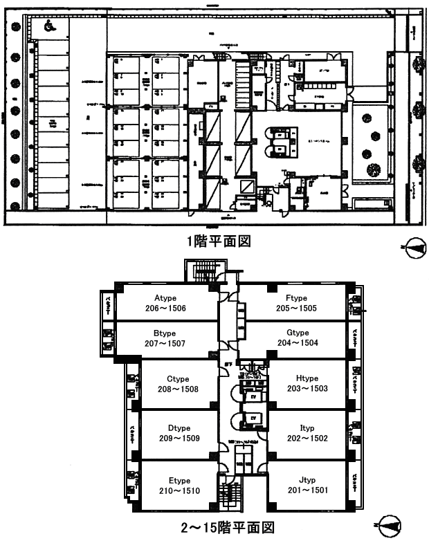 マンション平面図