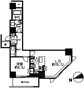 Aタイプ　間取り図