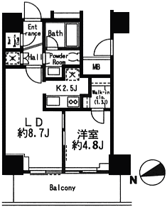 Bタイプ　間取り図