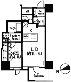 Cタイプ　間取り図