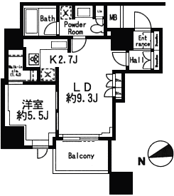 Dタイプ　間取り図